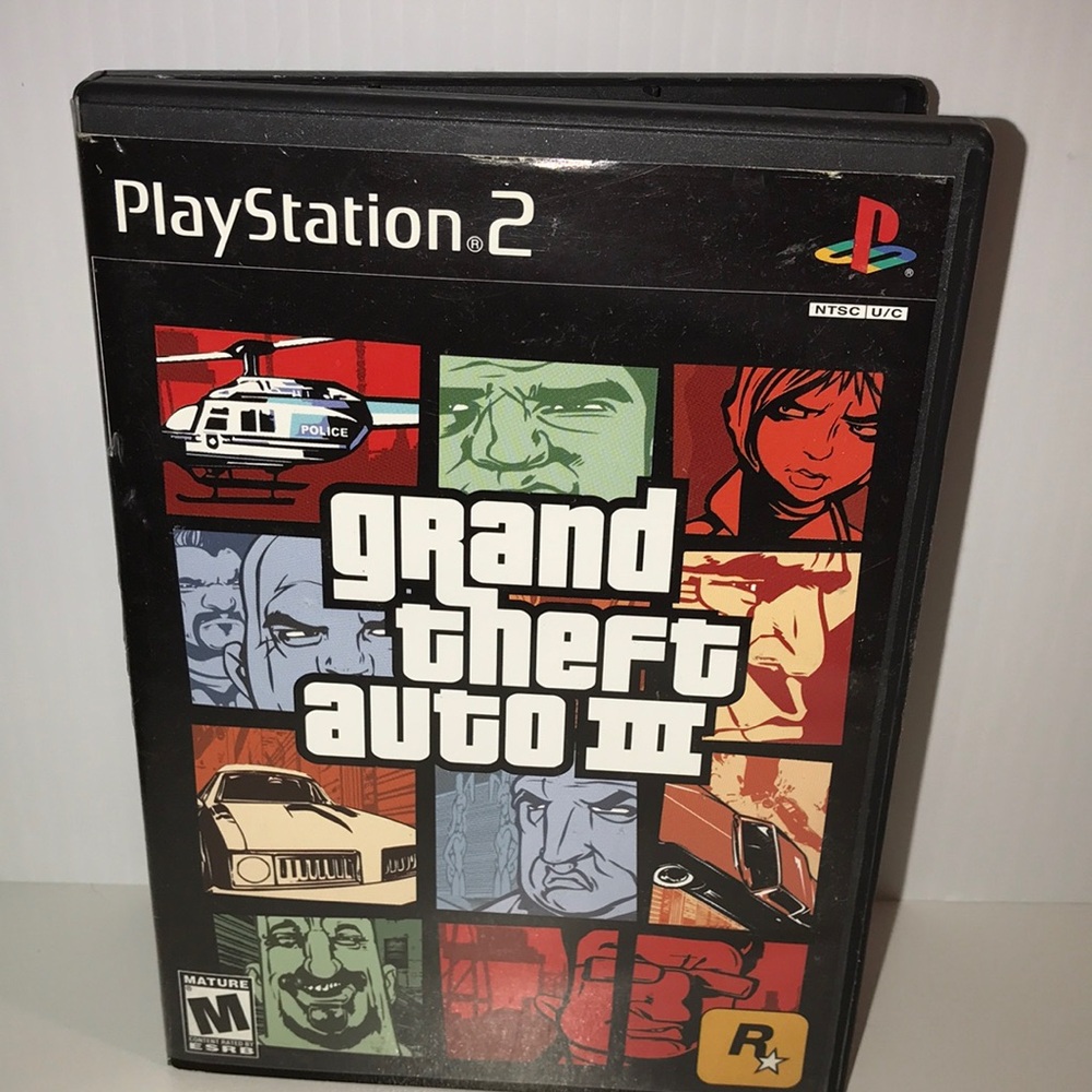 PS2 Grand Theft Auto 3 GTA 3 PlayStation 2